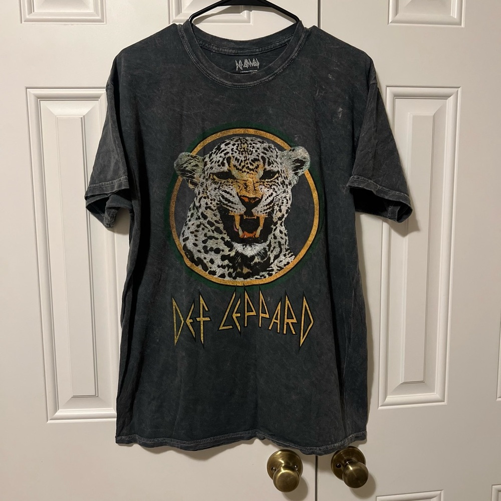 Def Leppard Graphic Tee - Black